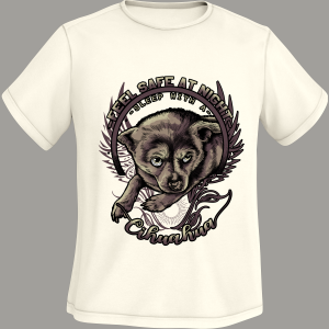 Sleep with Chihuahua